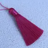 Borla Gruesa Grande de 8 cm Seda de Hielo Resistente a las Arrugas Borla Vertical Marcador de Libros Bolsita para Ropa Colgante Estilo Antiguo DIY Grueso 12
