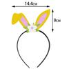Nuevos accesorios decorativos para el cabello de Pascua de Amazon: accesorios para el vestido de fiesta de conejito infantil, aro para el cabello con forma de huevo y pollito.