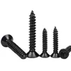 Tornillos avellanados de cabeza plana grado 10.9, tornillos autorroscantes antirrobo, tornillos de cabeza plana con ranura en estrella, al por mayor M2 M3 M4 M5