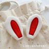 Accesorios de Orejas de Conejo de Peluche de Dibujos Animados Pasador de Orejas de Gato Diadema Accesorios para el Cabello Calzado Decoración de Ropa