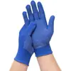 Guantes de Puntos al por Mayor del Fabricante, Resistentes al Desgaste, Antideslizantes, con Puntos de Goma de Diez Puntos, Hilo de Algodón Engrosado, Tejido de Lana, Guantes de Trabajo de Plástico con Puntos, Guantes de Protección Laboral