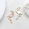 1 Esmalte Rosa DIY Accesorio para Joyería Hecha a Mano Aleación Colgante Pequeño Pendiente Colgante de Collar Material