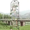 Suporte de Flores Transfronteiriço Suporte para Trepadeira Clematis Suporte de Flores de Ferro Grade de Jardim Externa para Trepadeiras Suporte de Plantas para Varanda
