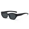 Gafas de sol estilo ojo de gato, nueva moda, estilo de alta gama para mujer, modernas, estilizan la figura, protección UV para exteriores, estilo urbano para hombre, gafas de sol versátiles
