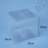 Caixa de embalagem de pvc cor pet personalizada impressão transparente caixa plástica probiótica pp twill fosco dobrável caixa plástica de presente personalizada