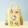 Bolsa de Silicona con Cremallera de Agujeros Bolso de Mano de Verano para la Arena Bolso de Agujeros Colorido Bolso de Playa DIY Bolso de Gelatina