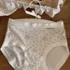 Nuevas Bragas de Costilla de Oso Lindas para Niñas, Entrepierna de Algodón Puro Amigable con la Piel del Bebé, Calzones Antibacterianos Transpirables Lindos que se Ajustan a la Cadera para Mujeres