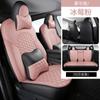 Adecuado para cojín de asiento de vehículo eléctrico puro de nueva energía modelo Tesla, cuatro estaciones, totalmente rodeado por funda de asiento de cuero completo de cinco piezas