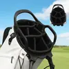 Bolsa de Golf Pgm para Hombres y Mujeres, Bolsa con Patas con 7 Compartimentos para Palos, Correas Dobles para Hombro, Bolsa Ligera y Portátil para Palos de Golf