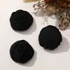 Tejido de temperamento de viento suave rizado rosa diy hecho a mano tocado de flor retro zapatos y sombreros accesorios de ropa al por mayor