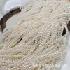 Blanco Australiano 650 Hilo de Algodón Perla Imitación Swarovski Perla de Vidrio Cuentas Semi-Terminadas Brillo Fuerte DIY Cuentas Sueltas Accesorios para Joyería