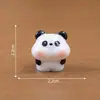 Figuras creativas y adorables de cerdito y gato en miniatura, perfectas para decoraciones DIY de casas de muñecas, paisajes en miniatura y adornos de escritorio