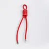 Venda Quente Ponto Chave Corda Trançada Cordão Pingente de Bolsa Multicolorido Pingente de Celular Acessórios Pingente Atacado