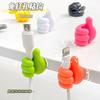 Organizador de cables multifunción con gancho para el pulgar, sin perforaciones, para cinco dedos, almacenamiento de línea de datos, venta directa de fábrica al por mayor