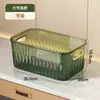 Caja de Almacenamiento de Gran Capacidad Contenedor para Snacks Organizador de Escritorio para el Hogar de Lujo Ligero de Acrílico Caja Transparente Cesta de Almacenamiento para Desorden