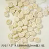 Cerámica de Jingdezhen DIY Cerámica Infantil Jardín de Infancia Creativo Cuentas de Agujero Grande Cuentas Sueltas Cuentas Redondas Nuevas Forma Especial Antigua