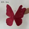 Decoración de Árbol de Navidad de Mariposa de Simulación Adornos para Escaparate de Centro Comercial Navidad Exterior Impermeable Mariposa 3D