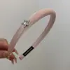 Faixa de Cabelo Colorida Estrela Cetim Exquisita Estrela de Cinco Pontas Faixa de Cabelo Esponja Topo Craniano Alto Popular na Internet Ornamento de Cabelo Faixa de Cabelo