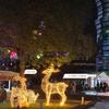 Oso LED Celebridad de Internet Oso Navideño Iluminación Exterior Lámpara de Modelado Animal Exterior Paisaje Iluminación Luminosa Lámpara de Estilo