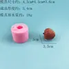 Molde de Silicona de Grado Alimenticio Lichi Estéreo 3D Juguete Blandito para Alivio del Estrés DIY Molde para Velas de Aromaterapia Chocolate Juguete Comestible