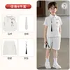 Novo Conjunto de Colete Infantil Estilo Chinês com Estampas de Estilo Nacional, Traje Tang, Hanfu para Meninos, Adequado para Atividades de Aula, Recepções, Recitação e Trajes de Performance