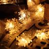 Fio de Luzes de Natal Transfronteiriço LED Decoração de Árvore de Natal Externa Papai Noel Atmosfera Fio de Luzes LED