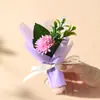 Flores Artificiais, Flores de Seda, Crisântemos Mini Ping Pong, Pequenos Buquês Prontos, Lembrancinhas, Buquês Artesanais, Atacado de Fábrica, Flores Artificiais Transfronteiriças