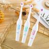 Escova de dentes elétrica criativa escova de dentes elétrica adulta escova infantil automática virá pin conjunto de cartão de sucção de presente conjunto de três atacado
