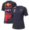 Nueva Camiseta de Verano para Hombre Formula1 Deportes al Aire Libre Impresión 3D Moda Camiseta de Manga Corta