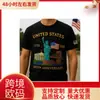 Impresión de Camisetas Transfronteriza Moda de Verano Camiseta Top para Mujer Camiseta Manga Corta