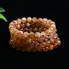 Pulsera de Cristal Amarillo Torre Amarilla Grado 3A Natural Ai Yu Pulsera Grande de Cristal Amarillo Artículo Caliente de Comercio Electrónico Venta al por Mayor S5022104