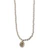 Collar con colgante de perlas estilo Chanel, estilo vintage, con rosas, para mujer, de lujo, ligero, diseño de nicho, cadena de clavícula de alta calidad.