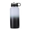 Mochila Transversal de Grande Capacidade Transfronteiriça Garrafa Espacial Gradiente Aço Inoxidável 304 Chaleira de Água Mochila Esportiva para Exterior Copo Térmico com Canudo