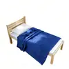Colcha de Verão Individual, Colcha Fina para Dormitório, Algodão Puro, Resistente ao Fogo, Azul Polícia, Ar Condicionado, Colcha de Fibra de Soja, Colcha de Resfriamento de Verão Classe A