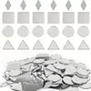 Venta al por mayor de fábrica Amazon espejo estéreo combinación de diamantes pegatinas decorativas sala de estar dormitorio TV sofá pared de fondo pegatinas