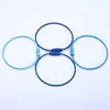 Fivela de Porta Colorida Pintada com Argola de Mola Anel de Fio de Aço Fivela de Coelho Material para Chaveiro Artesanal Acessórios Pingentes Coloridos