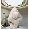 Pedras Simuladas de Fibra de Vidro Podem Ser Personalizadas com Letreiros, Decorações Vazadas para Paisagismo de Jardins Externos, Paisagismo com Pedras Falsas
