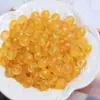DIY Pasador Estilo Antiguo Accesorios para el Cabello Materiales Cuentas Redondas Esmeriladas de 8 mm con Cuentas de Vidrio Doradas Estilo Chino