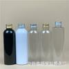 Botella de plástico con tapa de aluminio personalizada, botella de loción cosmética transparente para mascotas, botella de hidrosol, botella con tapa de aluminio