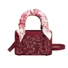Transfronteiriço 2026 Novo Modelo Lenço de Seda Resistente Bolsa Lady Dior Bolsa de Mão Versátil Feminina Bolsa de Ombro Transversal Fashionável para Comércio Exterior