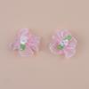Flor de chifón de 3.5cm accesorios de ropa accesorios hechos a mano DIY flor tocado accesorios para muñecas flor