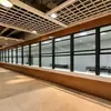 Ventanas elevables y deslizantes estilo americano, venta al por mayor transfronteriza, aleación de aluminio, para mostradores de entrega de alimentos y pago de cafeterías, ventanas elevables y deslizantes resistentes a la corrosión