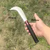 Hoz, Cuchillo para Cortar Hierba, Herramientas Agrícolas, Hoz de Mango Largo, Herramienta para Cortar Hierba, Herramienta Manual para Cortar Madera y Podar, Cuchillo para Cortar Madera, Herramienta para Cortar Árboles