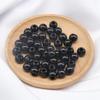 1587 a 10mm de apertura 4mm azul amarillo verde blanco rojo negro ágata cuentas agujero grande cuentas sueltas DIY accesorios para joyería tejida