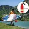 Bandeira de Viagem Segura Bandeira de Aviso Vermelha para Caiaque com Acessórios de Segurança para Caiaque SUP Barco a Remo Caminhão Conjunto