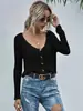 Comércio Exterior Europeu e Americano Amazon AliExpress eBay Suéter Cardigan Simples de Comprimento Médio Feminino Malha Jaqueta Gola V