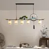Novo Salão de Chá Chinês Mesa de Chá Lustre Zen Restaurante Chinês Escritório Lâmpada de Mesa de Chá Estilo Chinês Retro Lâmpadas de Recepção