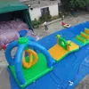 Carrera de obstáculos acuáticos móviles comercial. Descuentos por volumen disponibles para embalses, campamentos y parques acuáticos