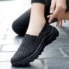 Novedad Combinan con Todo Estilo Coreano Zapatos Tejidos Hechos a Mano Tallas Grandes Zapatos para Mujer Zapatos Casuales Zapatos Planos Cómodos Zapatos de Viaje Modernos