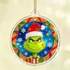 Caja de Regalo de Navidad Acrílico Colgante Plano 2D Árbol de Navidad Adorno de Decoración Festiva Fuente Mayorista